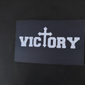 "Victory" Cross Car Decal
