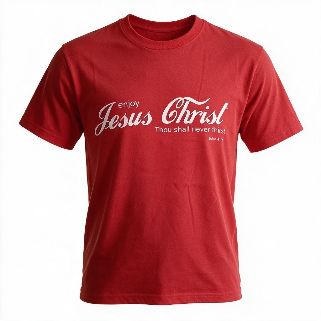 "Enjoy Jesus Christ" T-Shirt – John 4:14