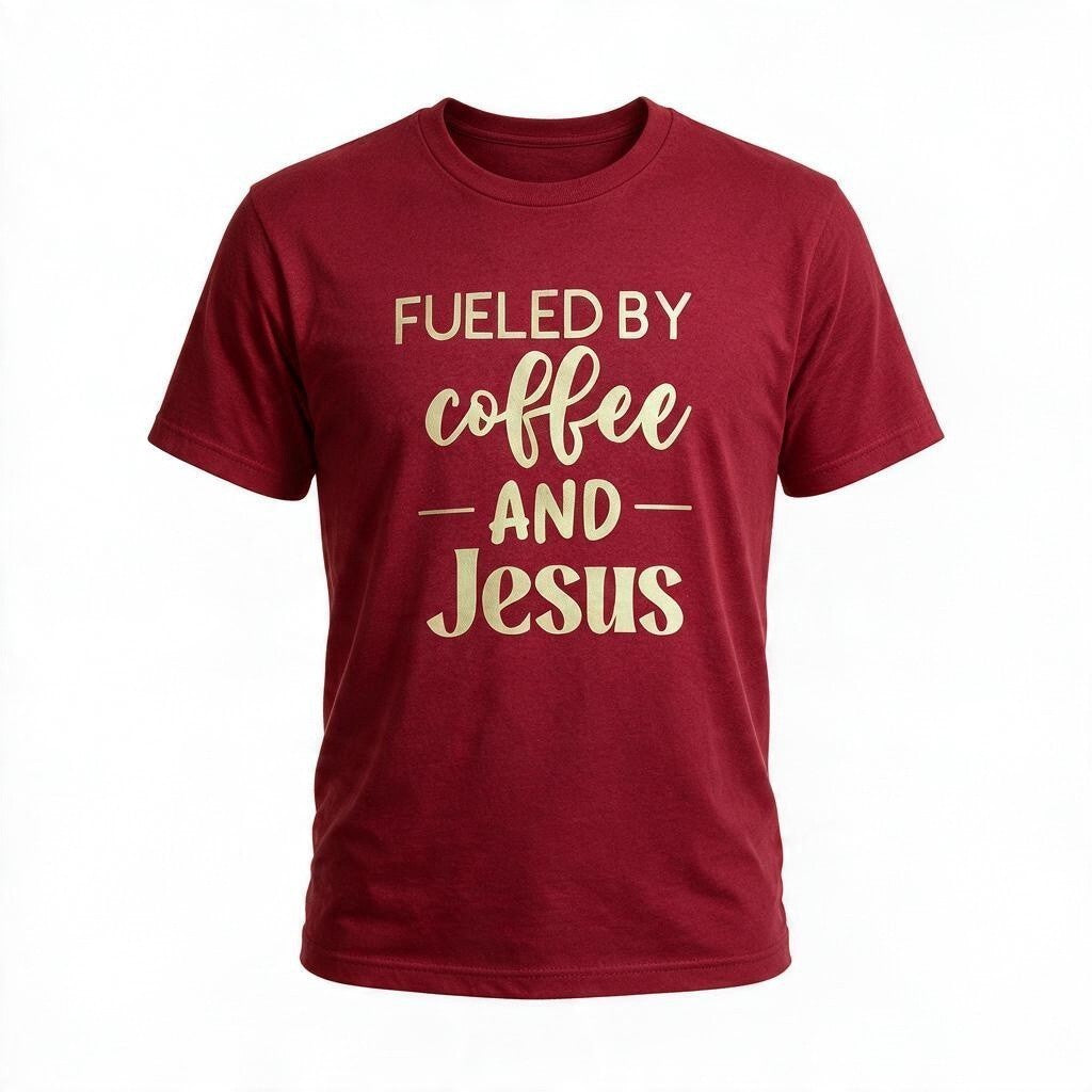 Fueled by Coffee & Jesus T-Shirt