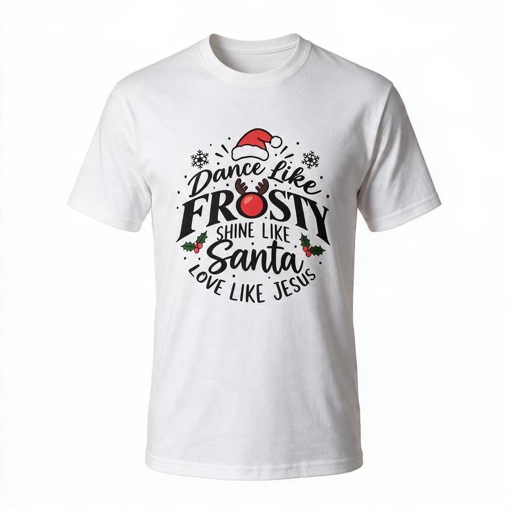 Christmas t shirt frosty