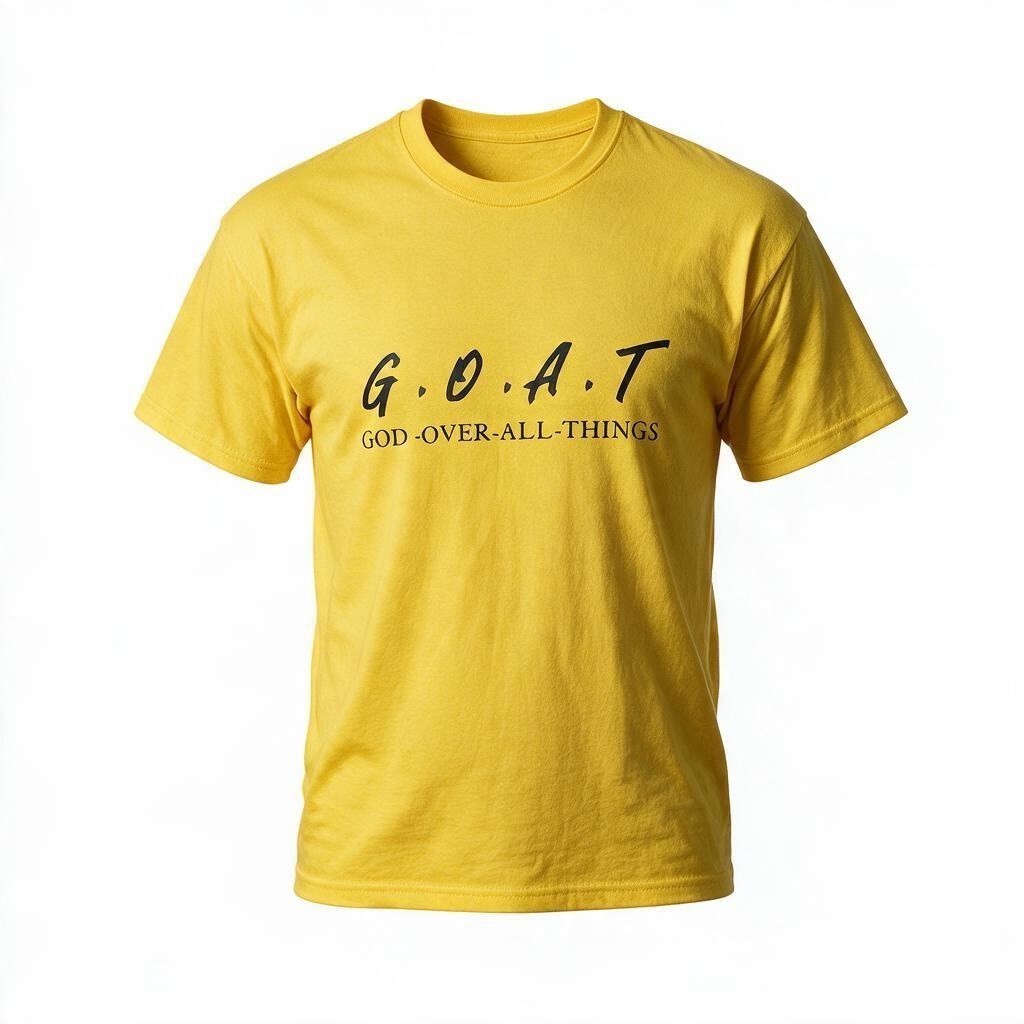 G.O.A.T. God Over All Things T-Shirt